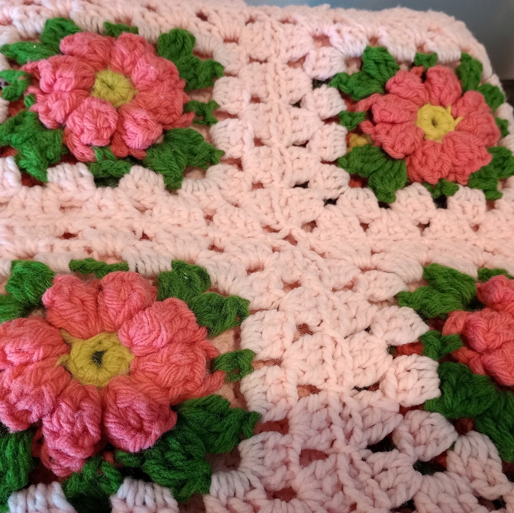 Vintage Crotchet Afghan